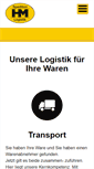 Mobile Screenshot of hm-spedition.de